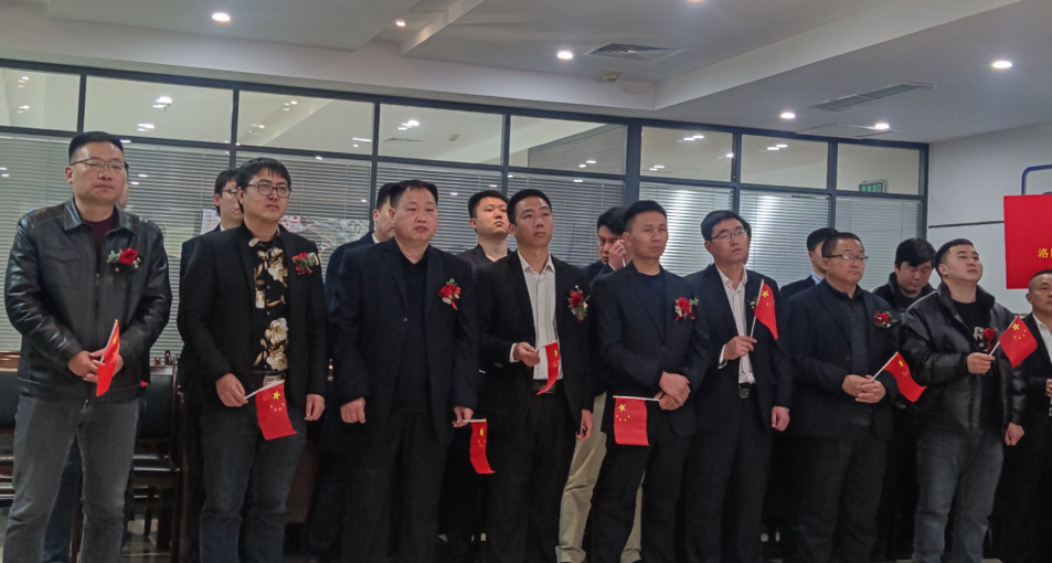 點亮夢想，威武出征 ——農達生化銷售團隊出征授旗儀式(圖1)