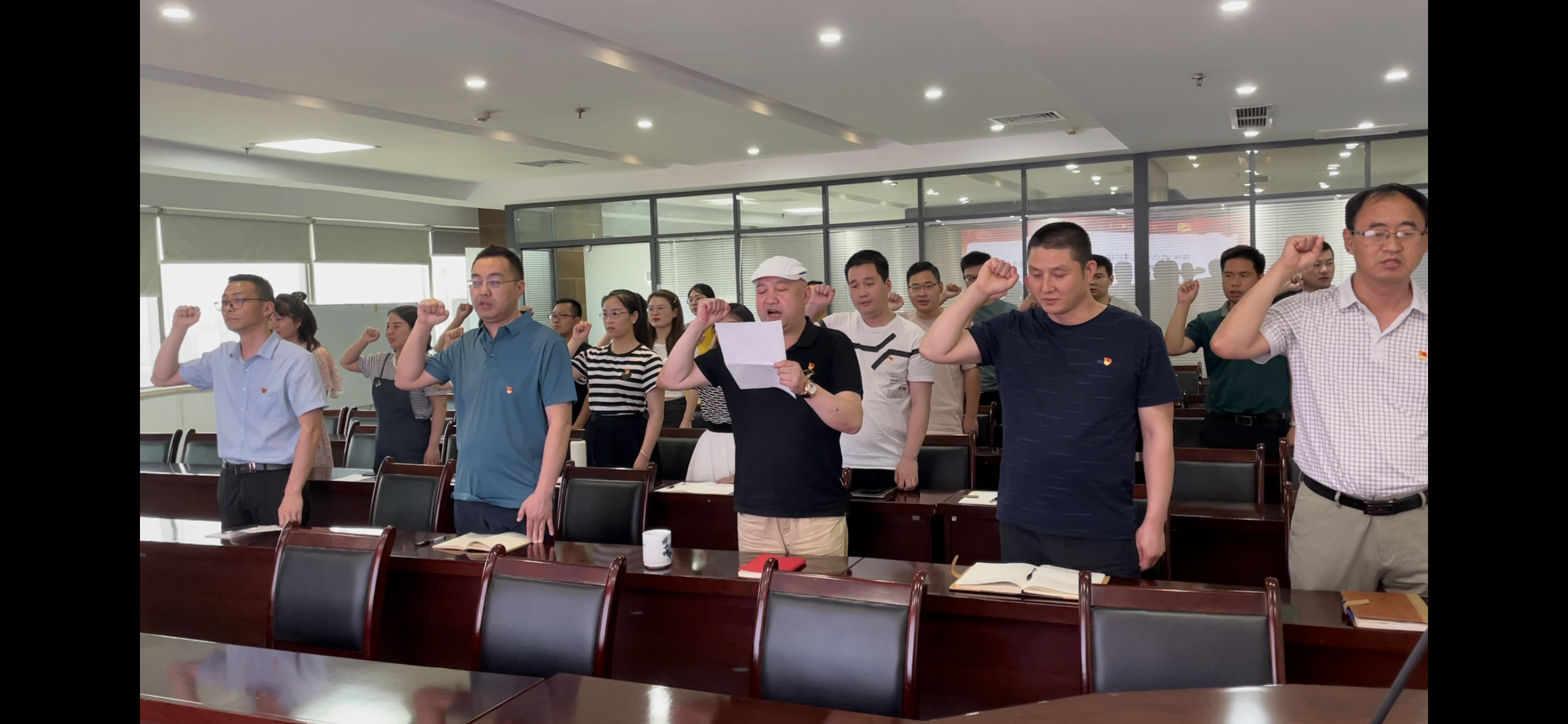 “重溫黨史，不忘初心” ——鄭州農(nóng)達(dá)支部慶祝建黨100周年學(xué)習(xí)活動(dòng)(圖2)